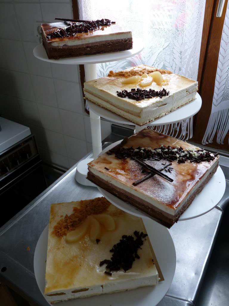 gâteau à étages
